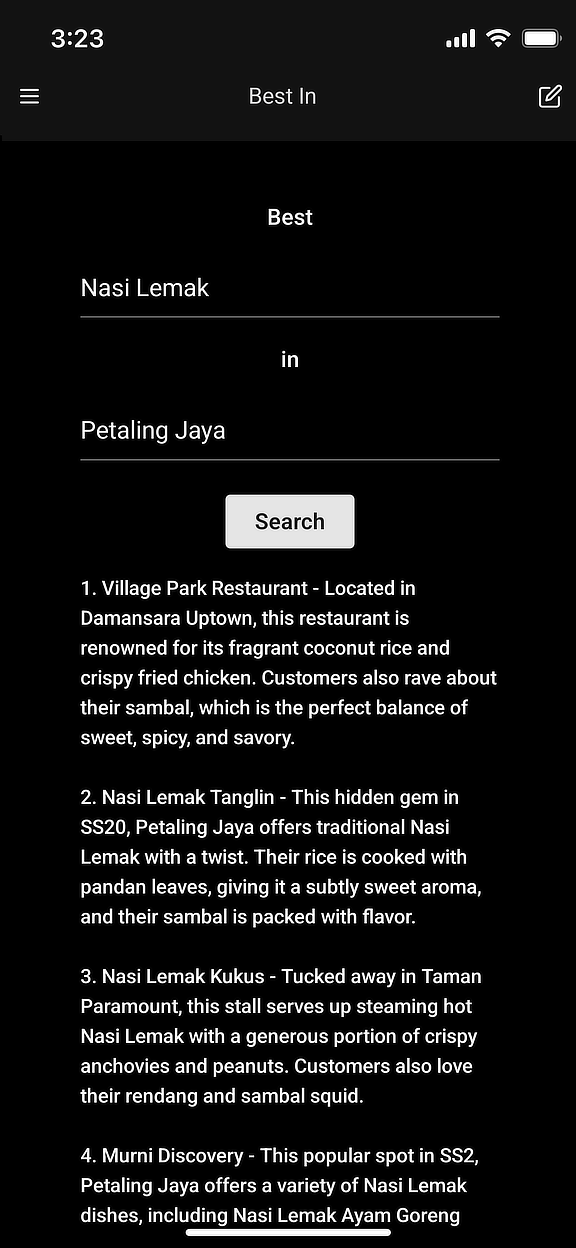 Features illustration dark